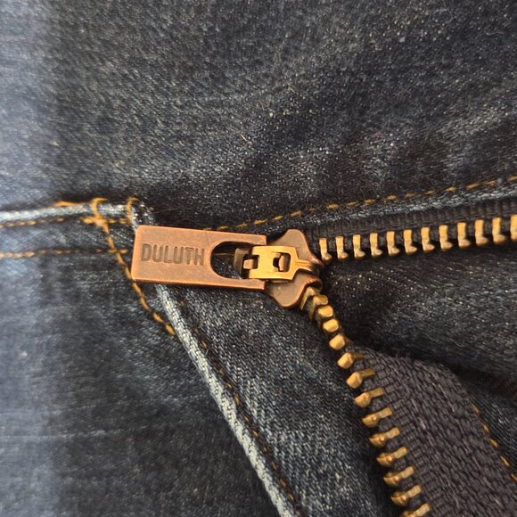 DuluthFlex Women's Jeans Size 10 Boot Cut Mid Rise Stretch Heavy Work Wear - Picture 6 of 12